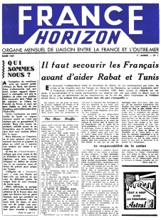 France Horizon 1957