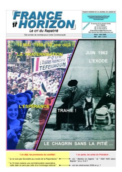 ‘MAI 1958-JUIN 1962’ – ‘L’ESPÉRANCE TRAHIE